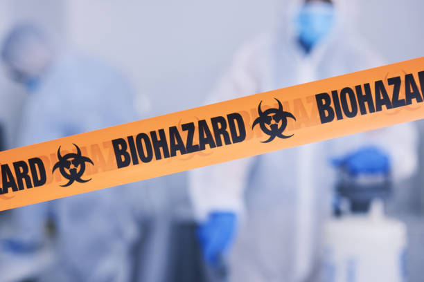 Professional Infectious Disease Decontamination technician working in Langhorne, PA